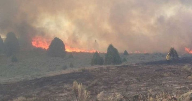 Capturan la imagen de un aterrador fantasma en un incendio