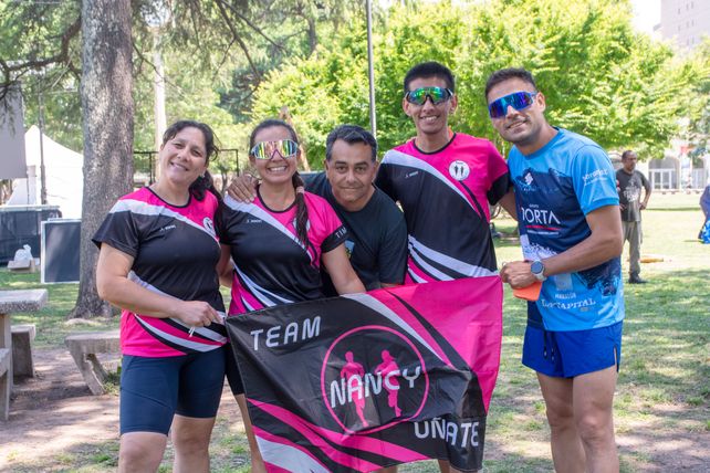 Gisela Anselmo, Cristina Bosso, Miguel Gutiérrez, Lucas Cabrera y Guillermo Oviedo