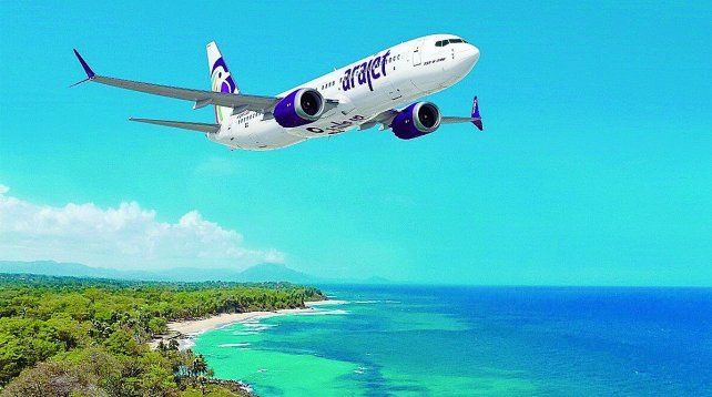 La aerolínea Arajet lanzó vuelos desde el Aeropuerto de Fisherton