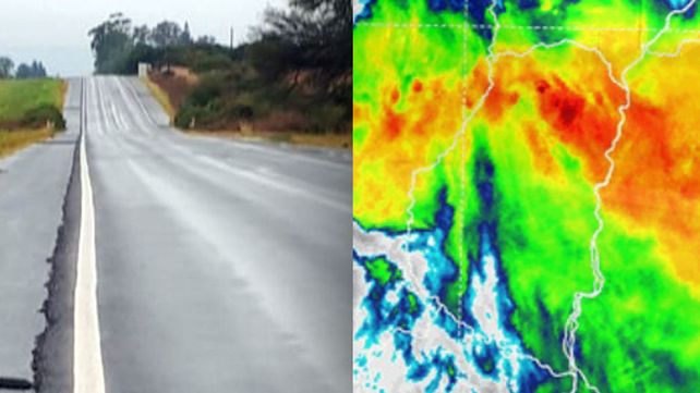 Entre Ríos en alerta por tormentas: piden cuidado en rutas