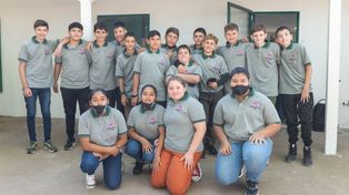 La secundaria es una extensión áulica de la Escuela Agrotécnica de Casilda, perteneciente a la universidad pública.