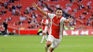 Lisandro Martínez marcó un gol en la despedida de Ajax, que superó 3-1 a Vitesse.&nbsp;