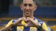 uno santa fe, en la presentacion de di maria en central: es algo que sonaba