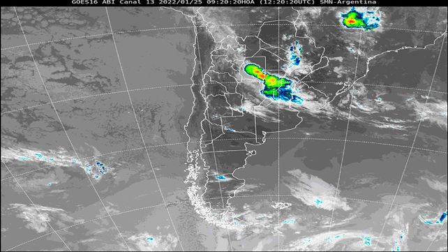 Alerta amarillo: cinco departamentos de Entre Ríos se ven afectados