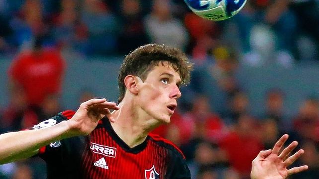 El defensor Germán Conti