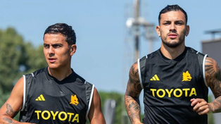 Dybala y Paredes, compañeros en la Roma