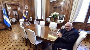 Cristina Kirchner se reunió con el colombiano Ernesto Samper, en la previa del congreso de la Celac.