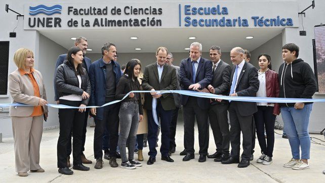 Inauguraron la Escuela Técnica de la UNER en Concordia