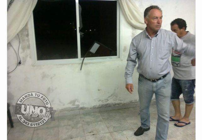 El intendente Hugo Fries