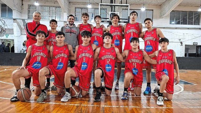 Rivadavia U17 ganó sus dos partidos en Rosario para acceder al F4 del Torneo Regional.