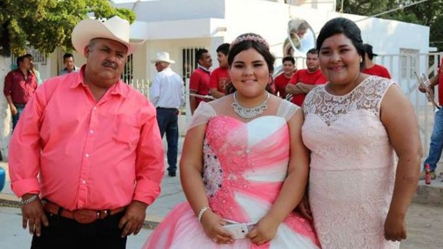 Una adolescente bajó 90 kilos para su fiesta de 15