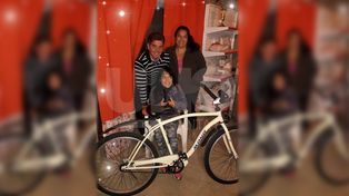 Alto Verde: gracias a los vecinos, Yuli podrá pedalear para rehabilitarse