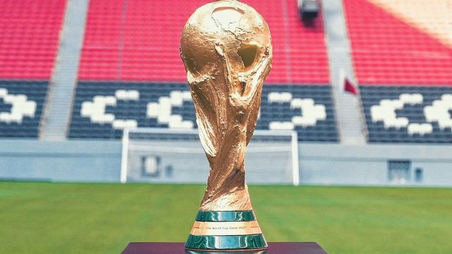 La Copa del Mundo llegó al país y estará 48 horas&nbsp;