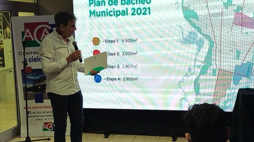 Cómo se llevará adelante el plan de bacheo que presentó el municipio