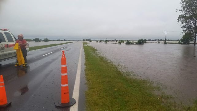 Los cortes por movimiento de agua se producen con frecuencia sobre el corredor y son temporarios.
