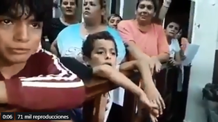 Nos morimos de hambre por su culpa