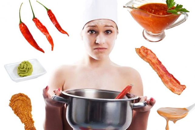 Los 5 alimentos que jamás hay que cocinar desnudo