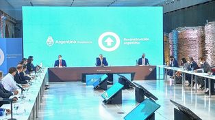 Alberto Fernández se reunió con gobernadores y Guzmán por la deuda con el FMI