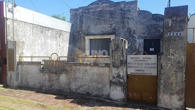 Le vaciaron el taller. El servicio técnico funciona en una vivienda que Miguel alquila en barrio Los Hornos.&nbsp;