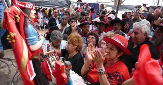 M&aacute;s de 200 mil personas se congregaron en el santuario del Gauchito Gil