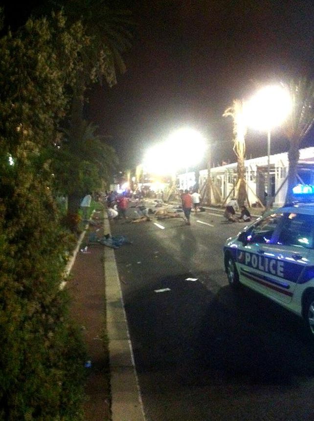 Las primeras imágenes del atentado en Niza