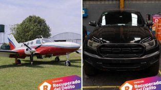 Subasta de bienes incautados al delito en Santa Fe: 150 lotes disponibles, incluido un avión de seis plazas