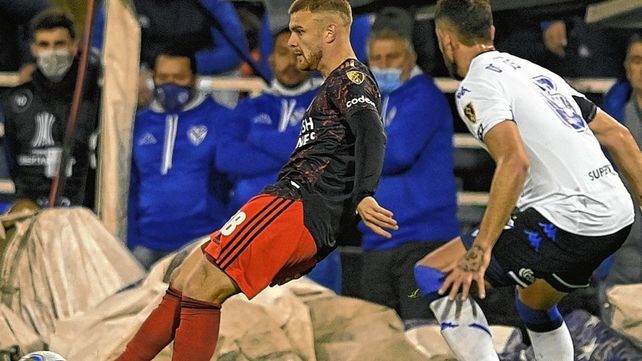 Lucas Beltrán sería titular en River el domingo ante Huracán por la Liga Profesional.