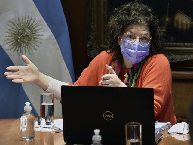 La ministra de Salud