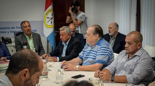 El ministro Pusineri encabezó las negociaciones.