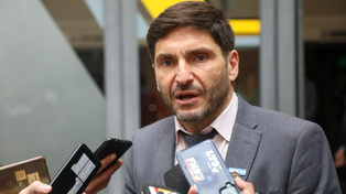 El gobernador Maximiliano Pullaro criticó duramente a los docentes que hacen paro.&nbsp;
