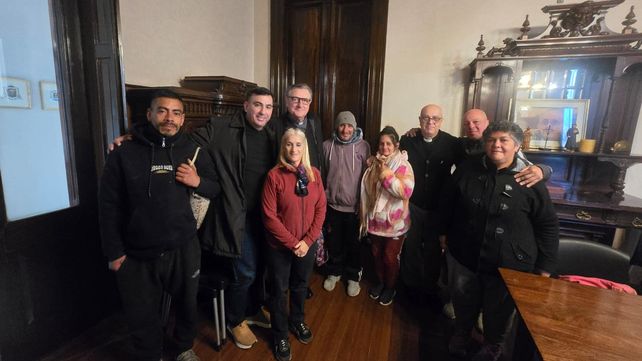 La Iglesia mantuvo un encuentro con cuidacoches de la ciudad.