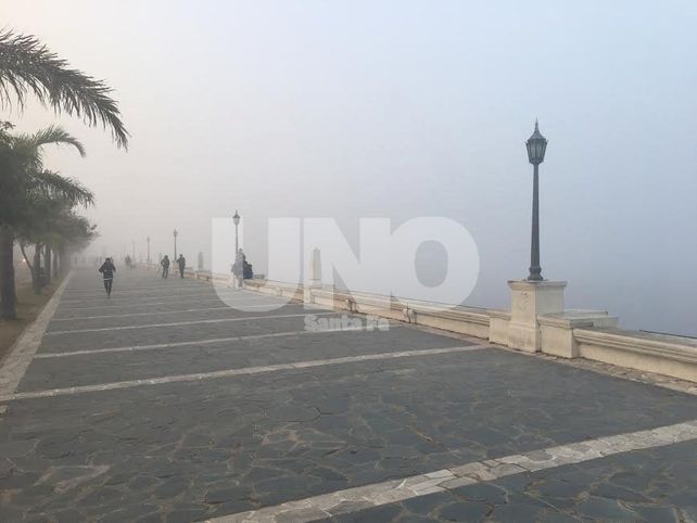 Así se veía el Puente Colgante a plena tarde del viernes: las imágenes