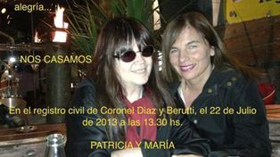 Marilina Ross se casará con su novia Patricia