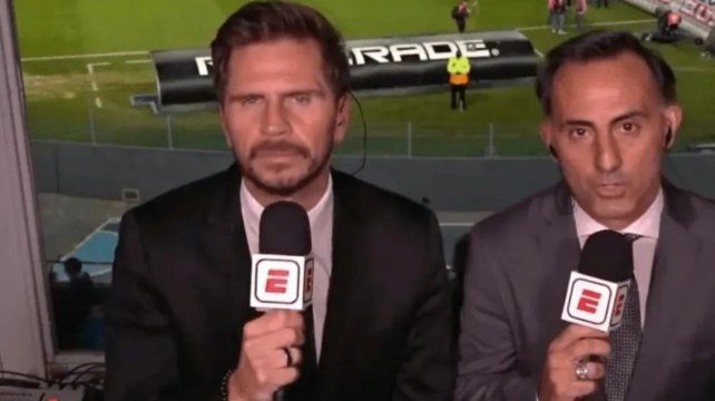 Bronca de los hinchas de Central por el burdo relato del periodista Vignolo en ESPN