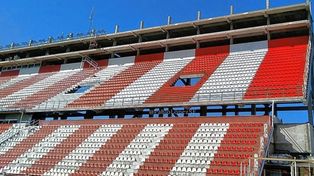 Unión tiene habilitada la tribuna sur en el 15 de Abril