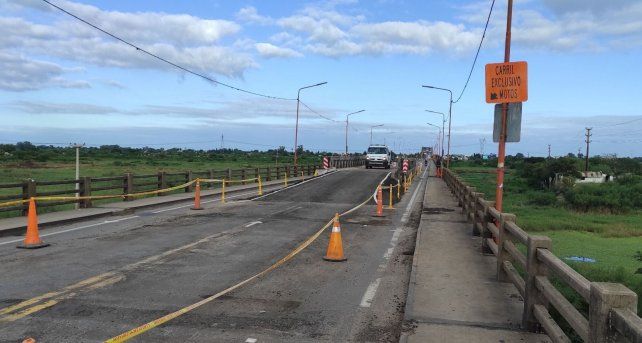 Puente Carretero: desde este martes quedó habilitado el tránsito de todos los vehículos autorizados