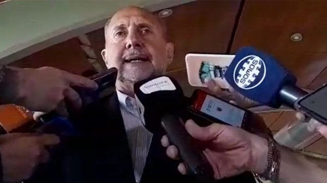 El gobernador de Santa Fe