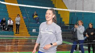 Victoria Mayer en Regatas de Santa Fe, la entidad que la formó, y a la que siempre regresa.