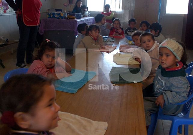 En 2015. Se agregaron 20 secciones de cuatro años por lo que pudieron sumarse 400 nenes y nenas. Foto: josé Busiemi / Diario UNO Santa Fe