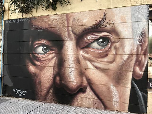 Los uruguayos, enamorados de los murales de Niño de Cobre