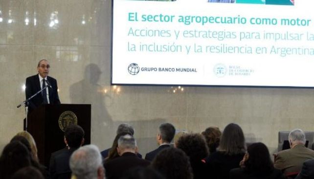 El presidente de la Bolsa de Comercio