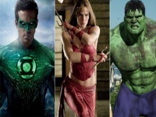 Las 10 peores películas de superhéroes de la última década