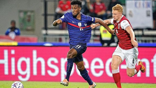 El delantero Kingsley Coman alargó la lista de contagiados en Francia con el virus del camello.