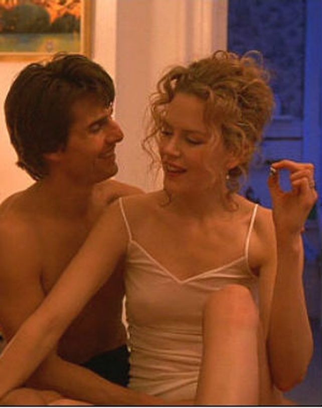 Tom Cruise y Nicole Kidman exploran las fantasías de una pareja en el filme Ojos bien cerrados.