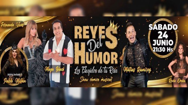 Reyes del Humor Los elegidos de tu Risa en Santa Fe