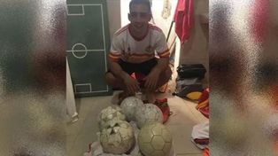 Nicolás Alcorcel hizo 15 goles y se llevó cinco pelotas.