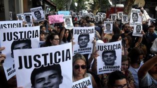 Un testigo amigo de los rugbiers pidió Justicia por Fernando al entrar a Tribunales