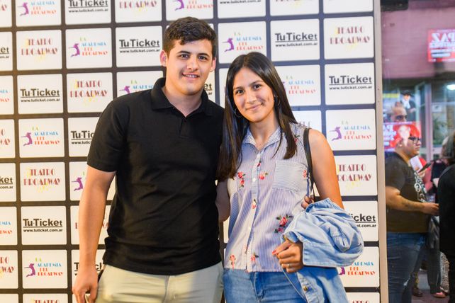 Bruno Kirszner y Ariana Luna.