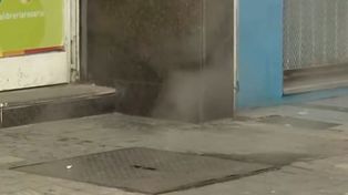 La emanación fue detectada en Presidente Roca, entre San Luis y San Juan.