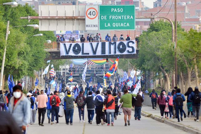Alberto Fernández despidió al expresidente de Bolivia y a su exvicepresidente Alberto Fernández despidió al expresidente de Bolivia y a su exvicepresidente
